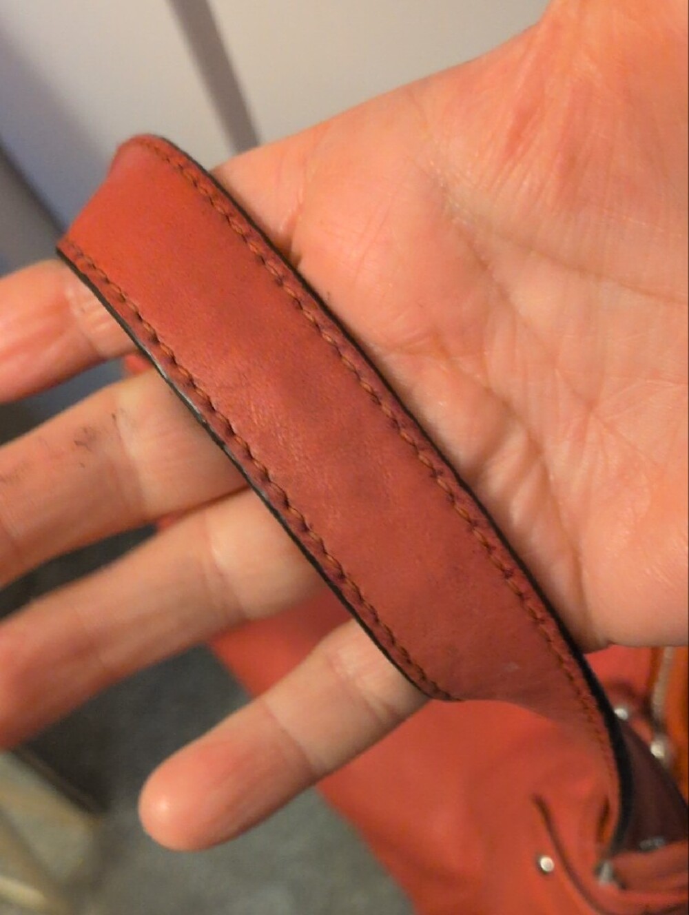 Coach Daisy  Leather Shoulder Bag in Dark Pink - Picture 8 of 16